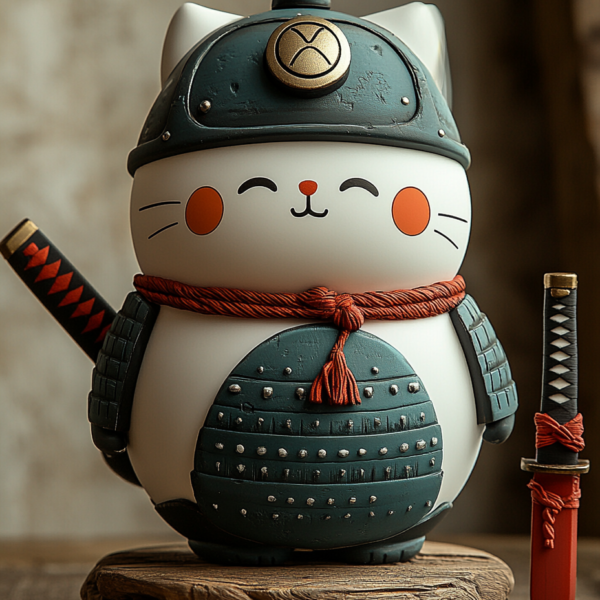 Purrshido - Figure - swordmaster — Dekoration | Purrshido